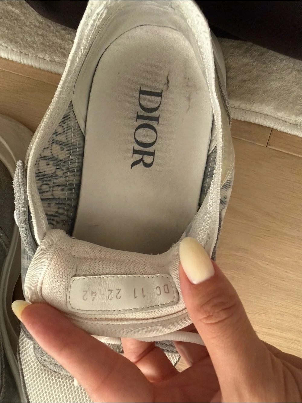 Dior B25 Runner Sneakers US 9 Mens